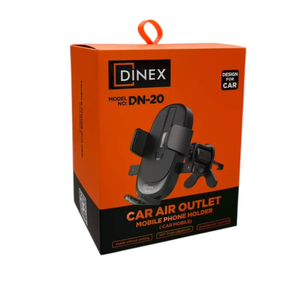 Mobile phone Holder DN-20 – Car Air Outlet Mount, Stable & 360° Rotation